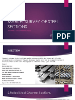 Market Survey of Steel Sections: Materials and Construction Iii