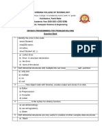 20CSS01 PPS Question Bank