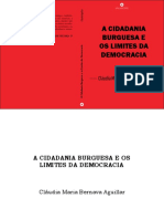 A Cidadania Burguesa e Os Limites Da Democracia