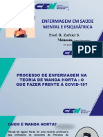 Aula 04 - Processo de Enfermagem Na Teoria de Wanda Horta o Que Fazer Frente À Covid-19