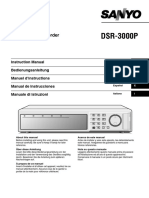 DSR-3000P: Digital Video Recorder