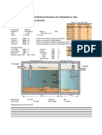 Diseño Tanque Séptico y Humedal