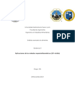 Aplicaciones de Los Métodos Espectrofotométricos (UV-visible)