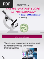 Chapter 1 History and Scope of Microbiology