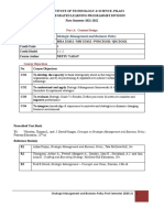 Mba ZG611 - SMBP - Course Handout