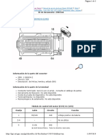 Aveo Pinout Módulo de Control Del Motor (ECM) X1 (L95)