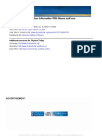 New Frontiers in Quantum Information With Atoms and Ions: Additional Resources For Physics Today