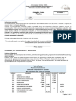 Examen Contabilidad 1 Temario - X