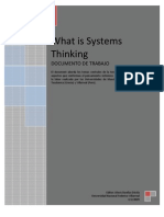 Lectura #10 What Is Systems Thinking