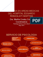 Psicologia en Areas Medicas Del Hospital Edgardo Rebagliati