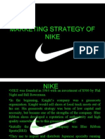 Marketing Strategy of Nike