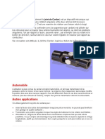 Conception D'un Joint de Cardon