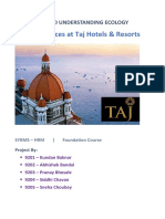 Project Taj Hotels - HRM