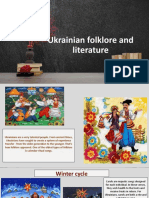 Ukrainian Folklore and Literature