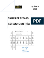 Repaso Estequiometria