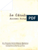 La Cátedra-Algebra Superior-Lic - Fernando Arturo Quezada Hoepelman