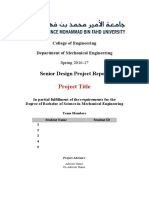 14 - Senior Design Report Template