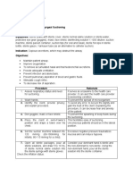 Oropharyngeal and Nasopharyngeal Suctioning (Rationale)