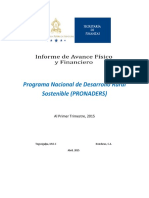 Informe PRONADERS