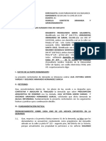 Contesta Demanda de Prescripcion Adquisitiva de Dominio