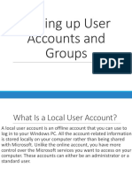 Lec-7 Setting Up User Account