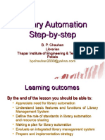 Library Automation Step-By-Step