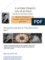 Notes On Kate Chopin - The Story of An Hour