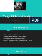 Vulnerabilidad y Victimologia