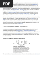 Bell Test Experiments