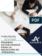 Curso de Pruebas Actualizadas de para Selección de Personal