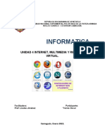 Informe Unidad 4 Informatica