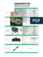 15KW 96V Conversion Kit