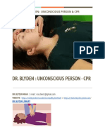 Dr. Blyden: Unconscious Person & CPR