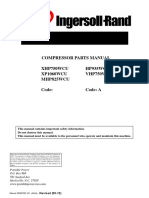 Compressor Parts Manual XHP750WCU HP935WCU XP1060WCU VHP750WCU MHP825WCU Code: Code: A