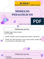 Modelos Pedagógicos - Modelo Tradicional