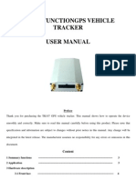 TK107 GPS Vehicle Tracker User Manual