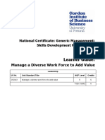 01 Manage A Diverse Work Force Learner Guide V2 Final