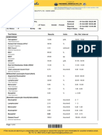 Hemogram Test Name Units Results Bio. Ref. Interval: Page 1 of 6