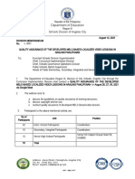 MEMO Quality Assurance of The Developed MELC Based Video Lessons in AP