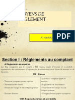 Moyens de Reglement