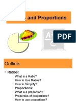 Ratios and Proportions