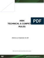 AIBA Technical and Competition Rules 20.09.21