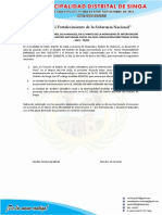 Acta de Acuerdo Entre El Alcalde y Ugel