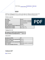 Outlook Express: Verify Setting S