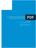 La Educación Multigrado en El Salvador