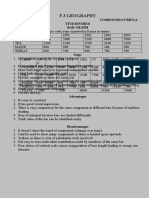 Form 3 Geography