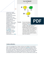 Leyes de Mendel