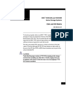 Disk and OE Matrix: EMC VNX5100 and VNX5300 Series Storage Systems