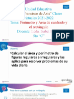 Matematica .Area - de - Un - Cuadrado - y - de - Un - Rectangulo