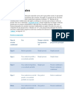 Tipos de Condicionales